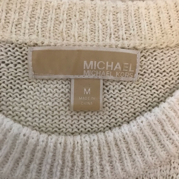 MICHAEL Michael Kors Short Sleeve Fringe Top - Picture 4 of 4